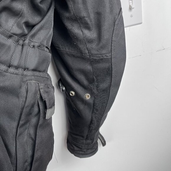 Tourmaster Mens Black Epic Transition Motorcycle Jacket Sz XXL - Picture 13 of 16